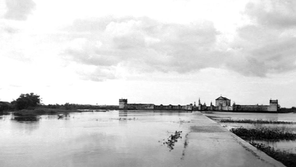 Cemitério São Pedro. Cheia de 1950. Aracati-CE.